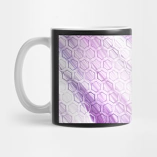 Fractal hexagons Mug